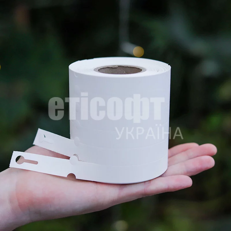 Бірки-петельки для маркування рослин, глянцеві 15х209 мм (1000 шт) - Зображення 4