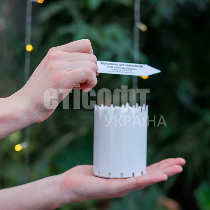 Бірки-стрілки для маркування рослин, глянцеві 104х18 мм (1000 шт) - Зображення 5